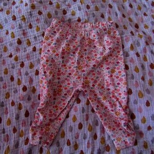 Bundles Baby Place 0-3 Months Floral Pants